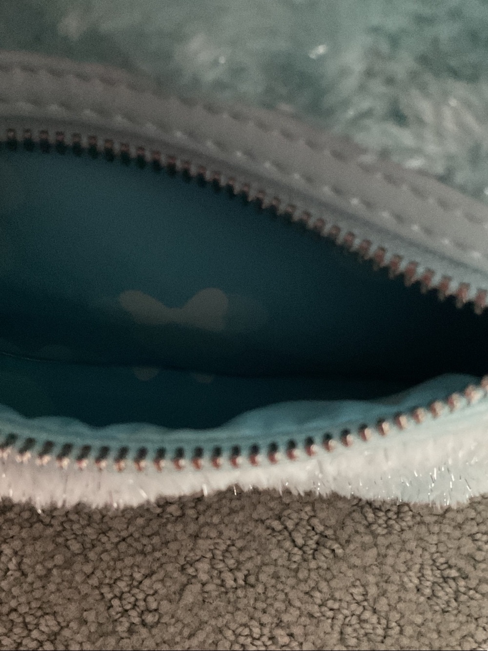 Loungefly Mint Plush Bear-Ear Kids Mini Backpack with Bow - Picture 8 of 8
